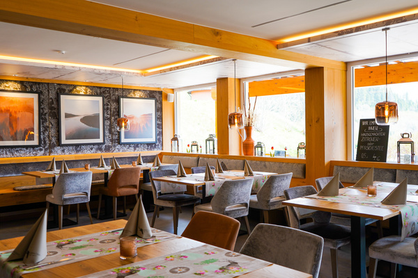 Der einladende Restaurantbereich  Gasthof-Hotel Hirschen