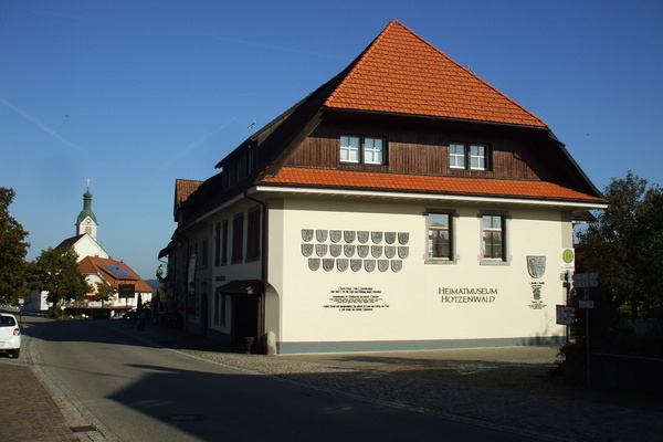 Das Heimatmuseum in der Ortsmitte von Grwihl  Heimatmuseum Hotzenwald