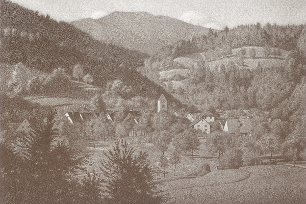 Bleistiftgemlde von Ernst Schleith  KuK Kleines Wiesental e. V.