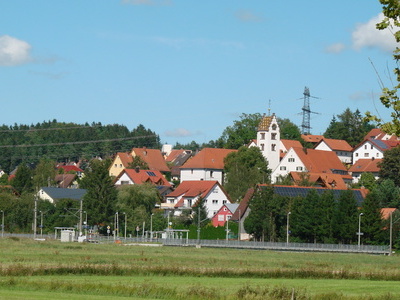 Blick auf Brigachtal  Gemeinde Brigachtal