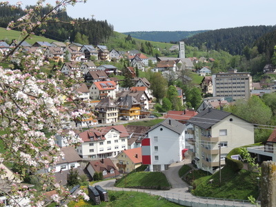 Blick auf Gtenbach  Gemeinde Gtenbach