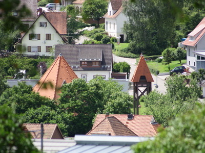 Blick auf Niedereschach  Gemeinde Niedereschach