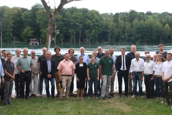 Die Arbeitsgruppe zum Projekt "Internationale Wiedervernetzung am Hochrhein"  Naturpark Sdschwarzwald / FVA