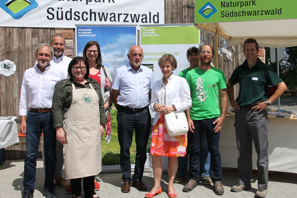 Gruppenbild Zentralveranstaltung Brunch auf dem Bauernhof 2019  Naturpark Sdschwarzwald