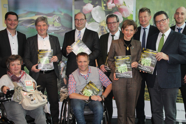 Gruppenbild AG Naturparke Baden-Wrttemberg auf der CMT 2020
