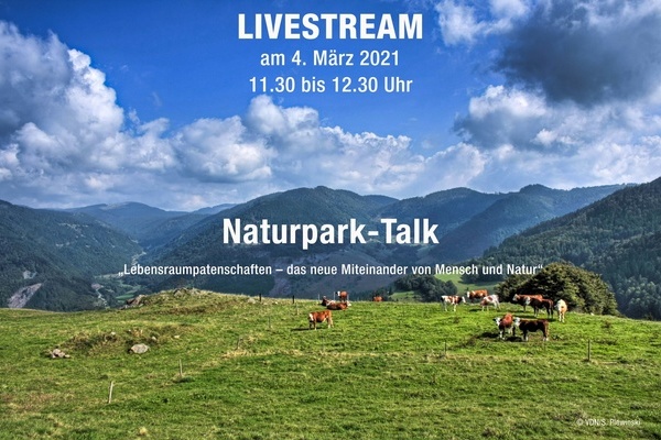 Banner zum Naturpark-Talk (Foto:  VDN/S. Plewinski)