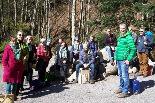 Die frisch zertifizierten Gstefhrer im Natuarpark Sdschwarzwald (Foto: VHS Hochschwarzwald)