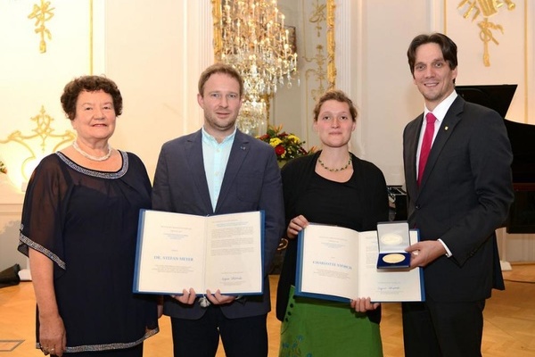 Gruppenbild Soja-Bernadotte-Medaille fr Gartenkultur an Charlotte Strch - Copyright: Insel Mainau/Peter Allgaier