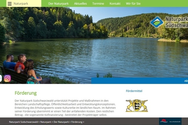 Alle Informationen zur Naturpark-Förderung finden Sie auf unserer Website