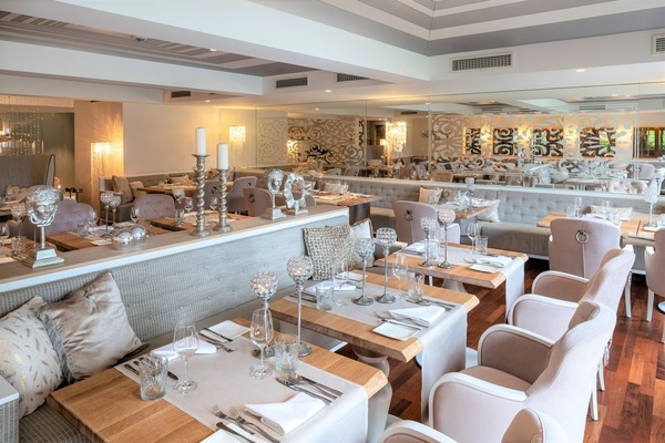 Der neue Restaurant-Raum "Bergkristall"  Parkhotel Adler