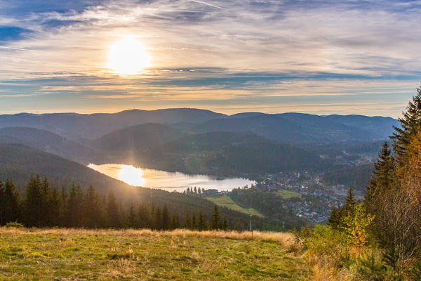 Blick auf den Titisee  S. Schrder-Esch