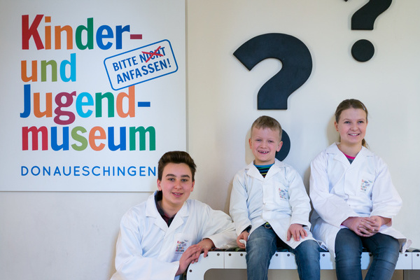 Fröhliche Besucher © Kinder- und Jugendmuseum Donaueschingen