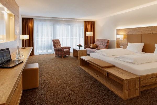 Die modernen und gemütlichen Zimmer im Belchenhotel.