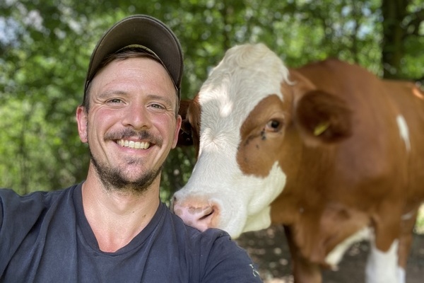 Landwirt mit Herz und Seele: Steffen Brupbach