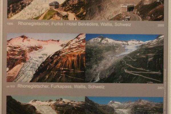 Vergleich Rhonegletscher ( Sammlung Gesellschaft fr lologische Forschung)