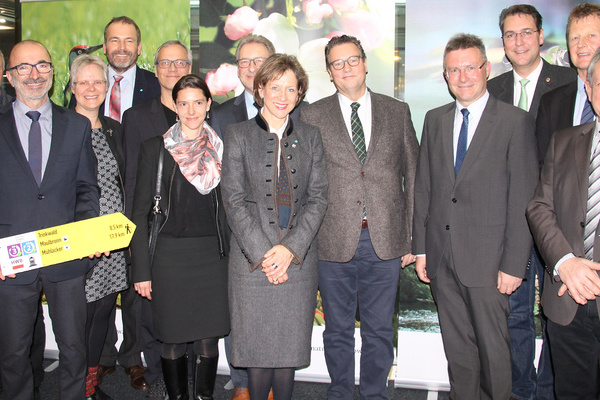 Gruppenbild der AG Naturparke auf der CMT 2019