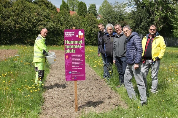 Gruppenbild Aussaataktion Bad Sckingen