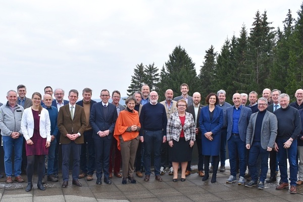 Der Gesamtvorstand beim Workshop zur Zwischenevaluation. Bild: Naturpark Sdschwarzwald e. V.