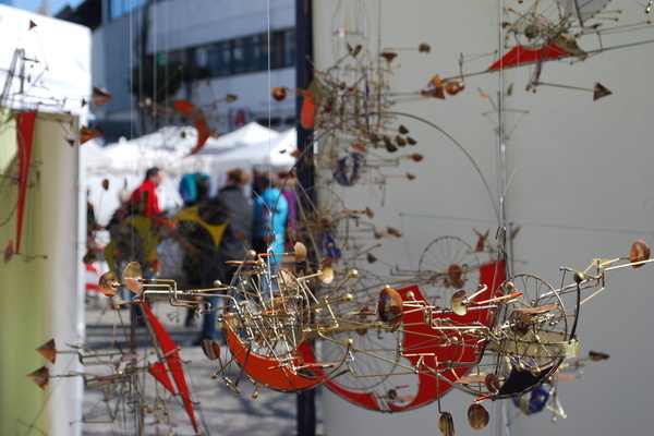 Ein Kunstwerk auf dem Knstler*innenmarkt  Stadt Emmendingen