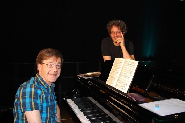 Tenor Jan-Martin Mchler und der Pianist Christian Seidel  Stoll Vita Stiftung