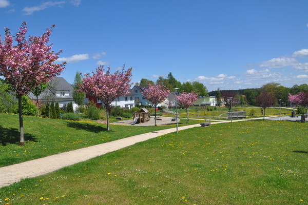 Der Brgerpark in Mnchweiler  Gemeinde Mnchweiler